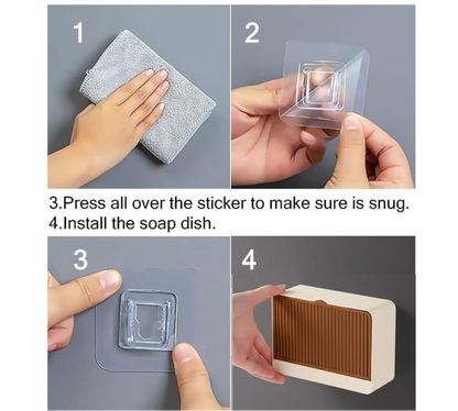 Wall-Mounted Soap Holder